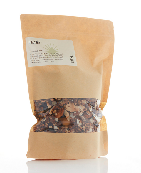 Bakkit Granola: Huisgemaakte Ontbijtverwennerij | 500g met Superfoods