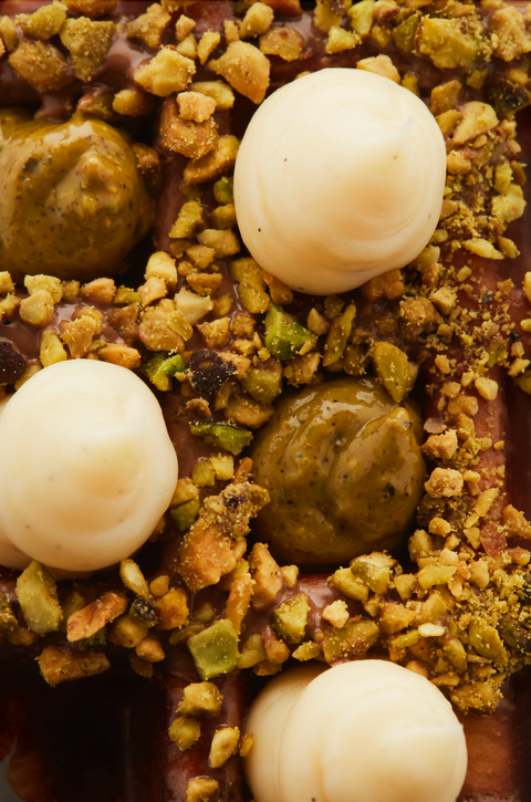 Wafel Croissant Pistache