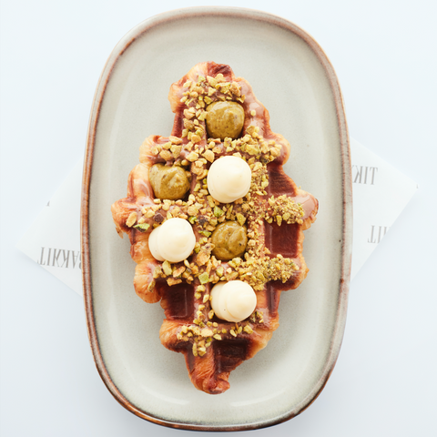 Wafel Croissant Pistache