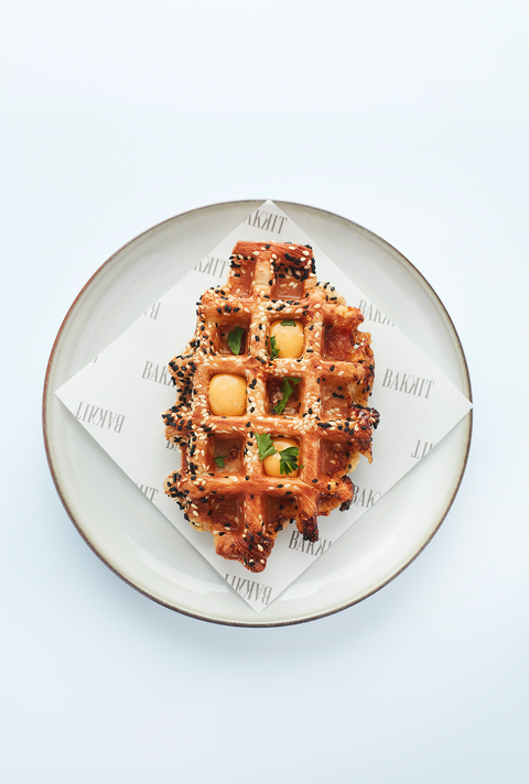 Spicy Cheese Wafel